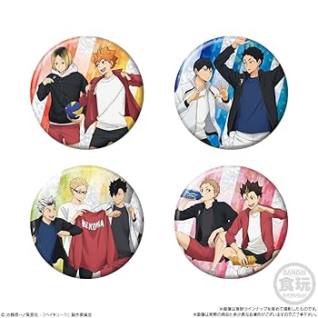 Amazon | ハイキュー！！ 缶バッジビスケット 12個入りBOX (食玩
